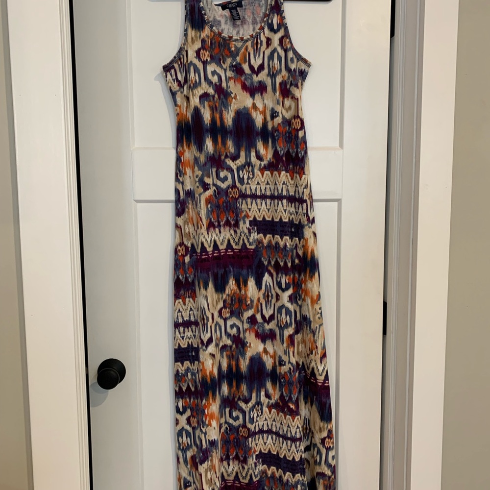 Chaps small maxi dress